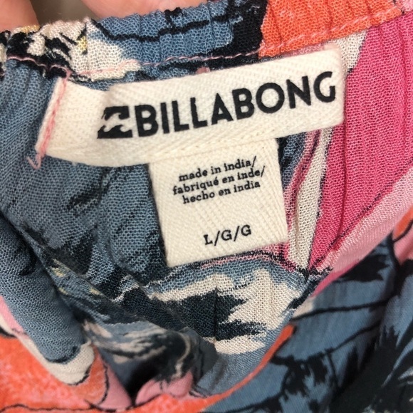 Billabong Florida Fever Babydoll Floral Mini Dress - Picture 8 of 9